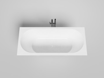 Ванна встраиваемая ORNELLA AXIS KIT 170x75 покраска по RAL полностью S-Sense Матовое