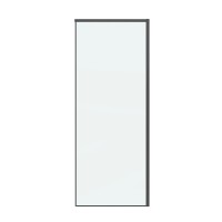 Боковая стенка Grossman Galaxy 200.K33.01.100.42.00 (100х195) графит сатин,стекло прозрачное, 1 место