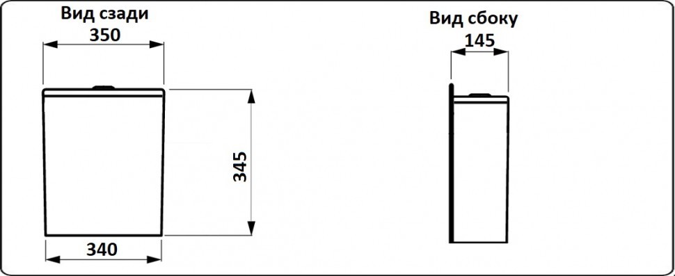 Унитаз напольный CeramaLux 1215A
