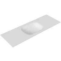OVAL встраиваемая чаша овал 1000*490*100 (чаша 500*350)