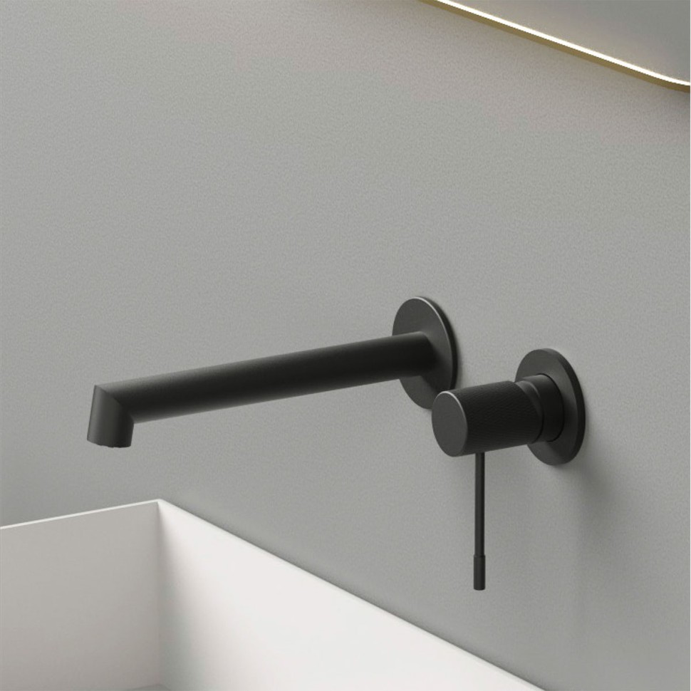 Смеситель для раковины Дизаер (Desire) VBFW-1D1MB встраиваемый однорычажный, черный