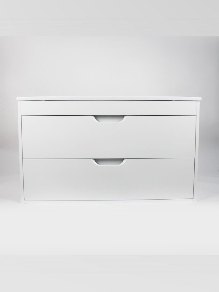 Тумба под раковину для ванной подвесная Uperwood Modul 95х44,4х55 см, белаяатовая