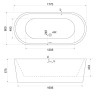 Акриловая ванна BELBAGNO BB109-177-80