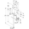 Смеситель для раковины Kludi Pure&Solid хром 342900575