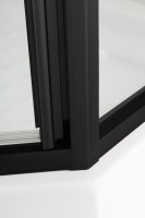 Душевой уголок CEZARES ECO-O-P-1-90-C-NERO