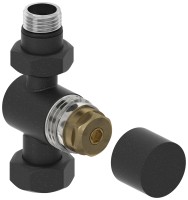Вентиль прямой под шестигранник (G 1/2&quot; НР х G 3/4&quot; НГ)