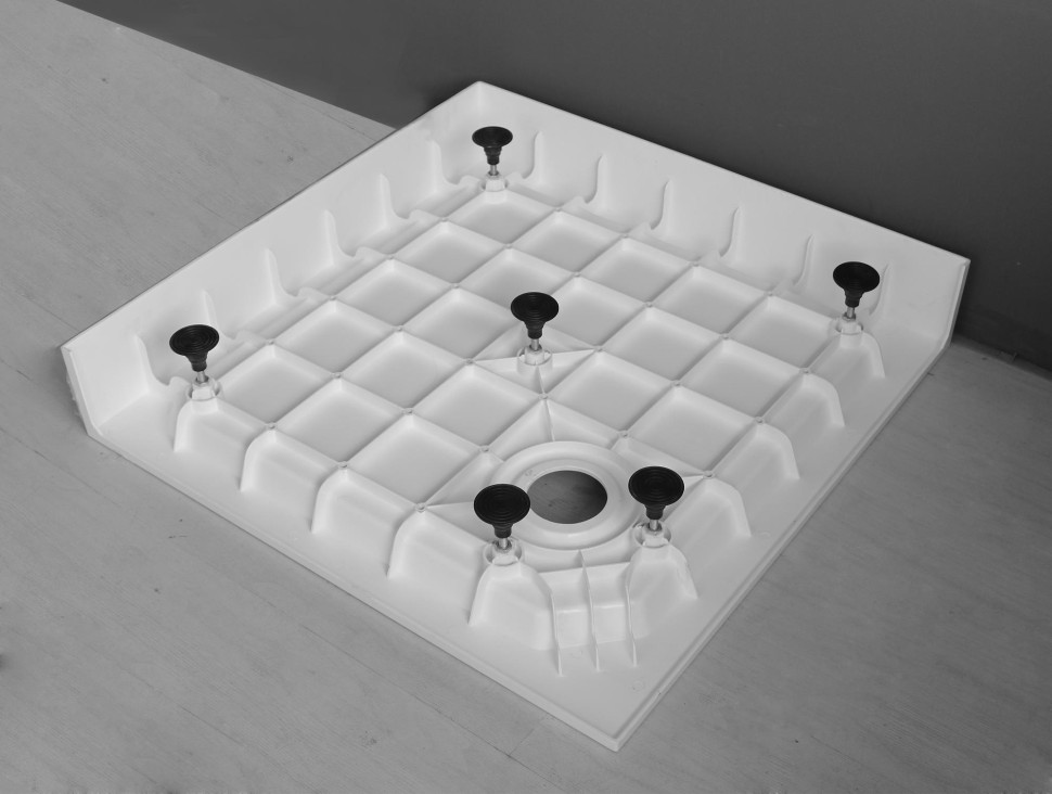 Поддон SMC CEZARES TRAY-SMC-A-80-550-150-W
