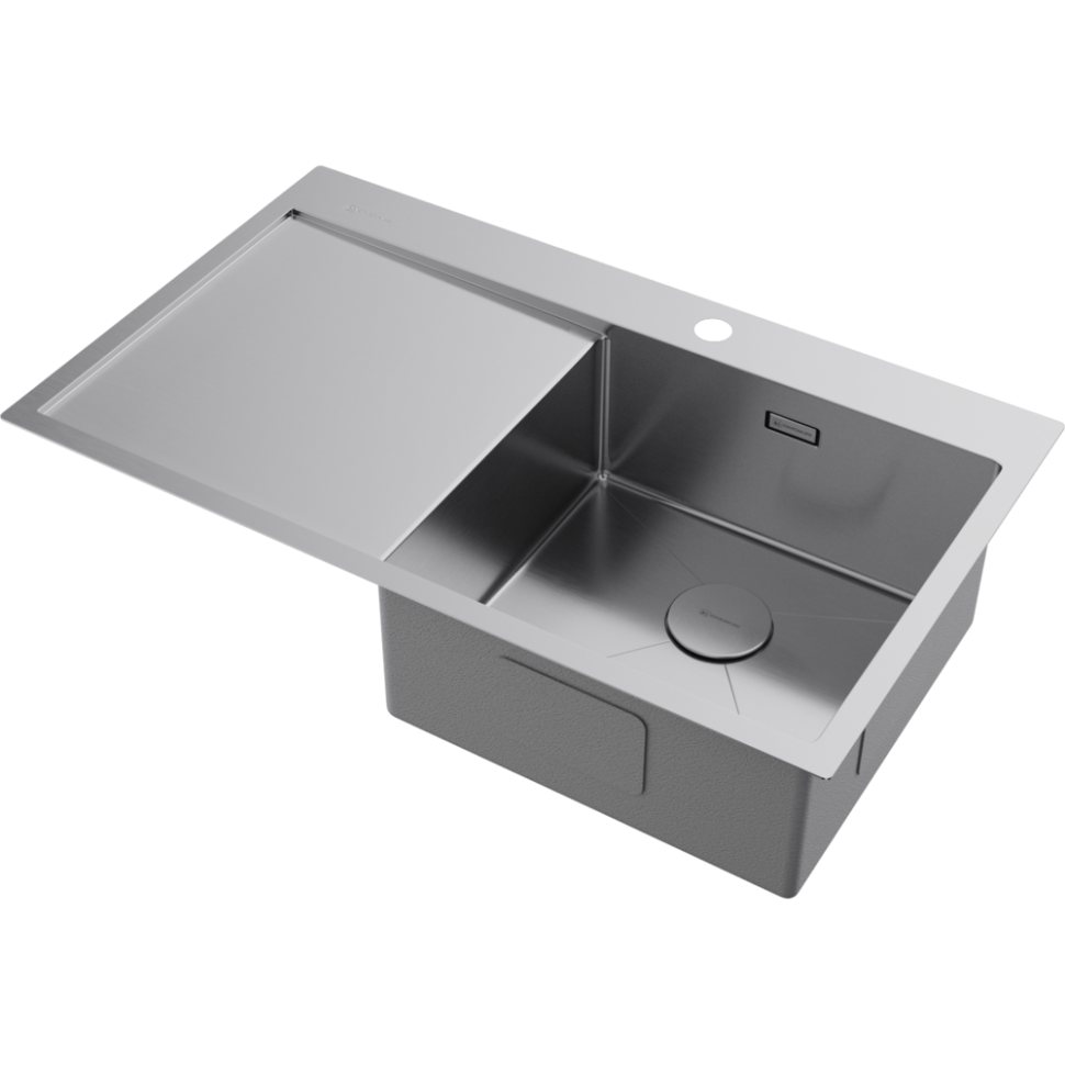 Кухонная мойка Omoikiri Akisame 86-R-IN нерж. сталь/нержавеющая сталь