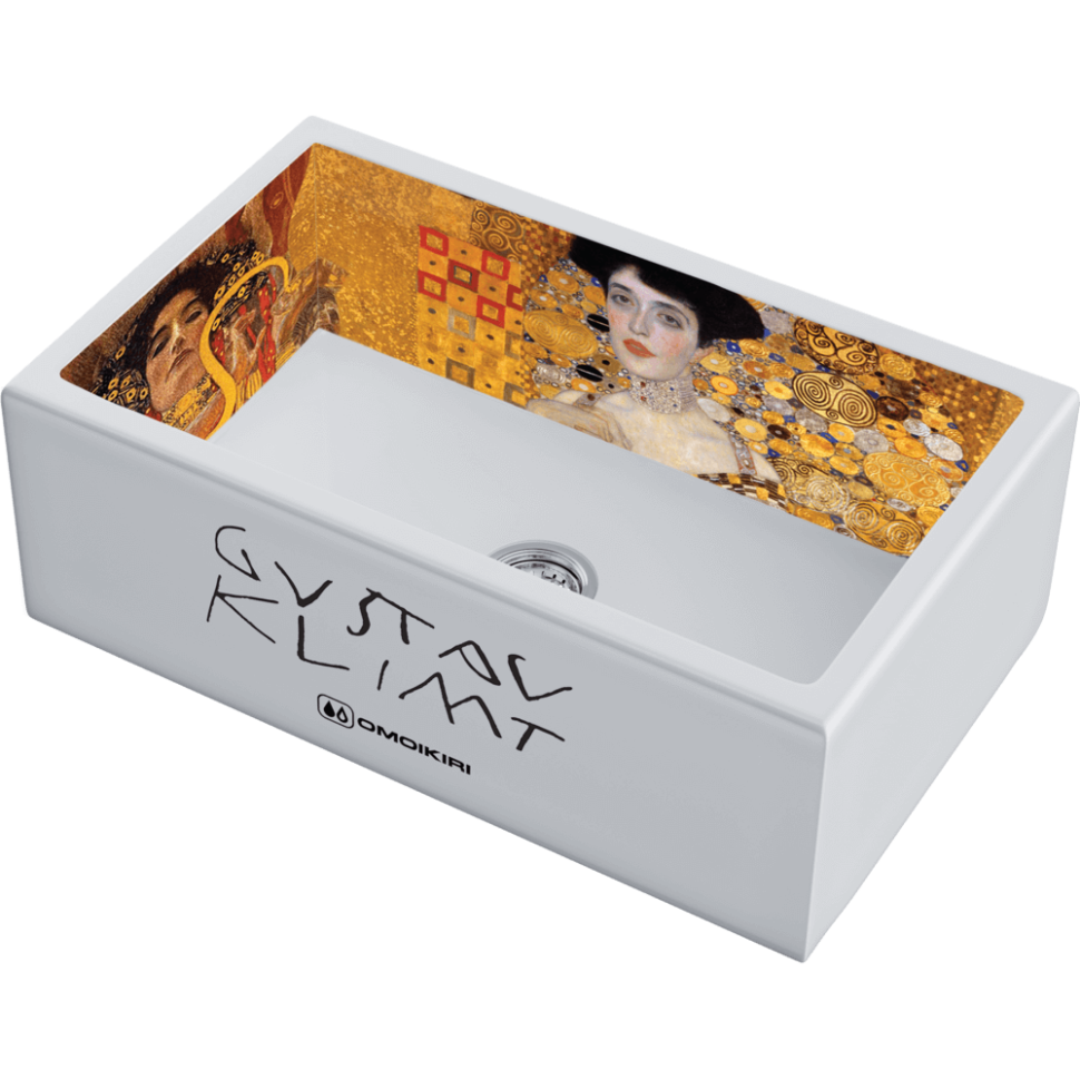 Кухонная мойка Omoikiri Mikura 76-Klimt Natceramic/белый