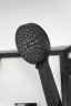 Душевая кабина Niagara Premium NG-6901-01G BLACK (90х90х210) низкий поддон(16 см),черный,стекло тонированное,4 места