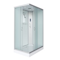 Душевая кабина Niagara Classic NG-43185-14QP (110х80х215) низкий поддон(13см),стекло матовое,3 места