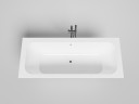 Ванна встраиваемая ORLANDA AXIS 190x80 покраска по RAL полностью S-Stone Матовое