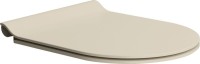 Сиденье GSI SLIM NEW MS86CSNS08, с микролифтом Soft Close, быстросъёмное, цвет матовый Creta