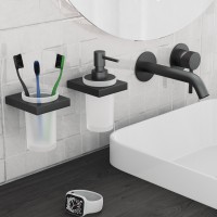 Стакан для зубных щеток Timo Petruma 15233/03 черный