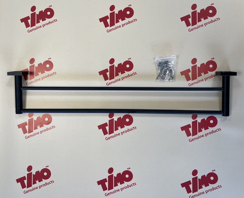 Полотенцедержатель двойной Timo Selene 12056/03 черный