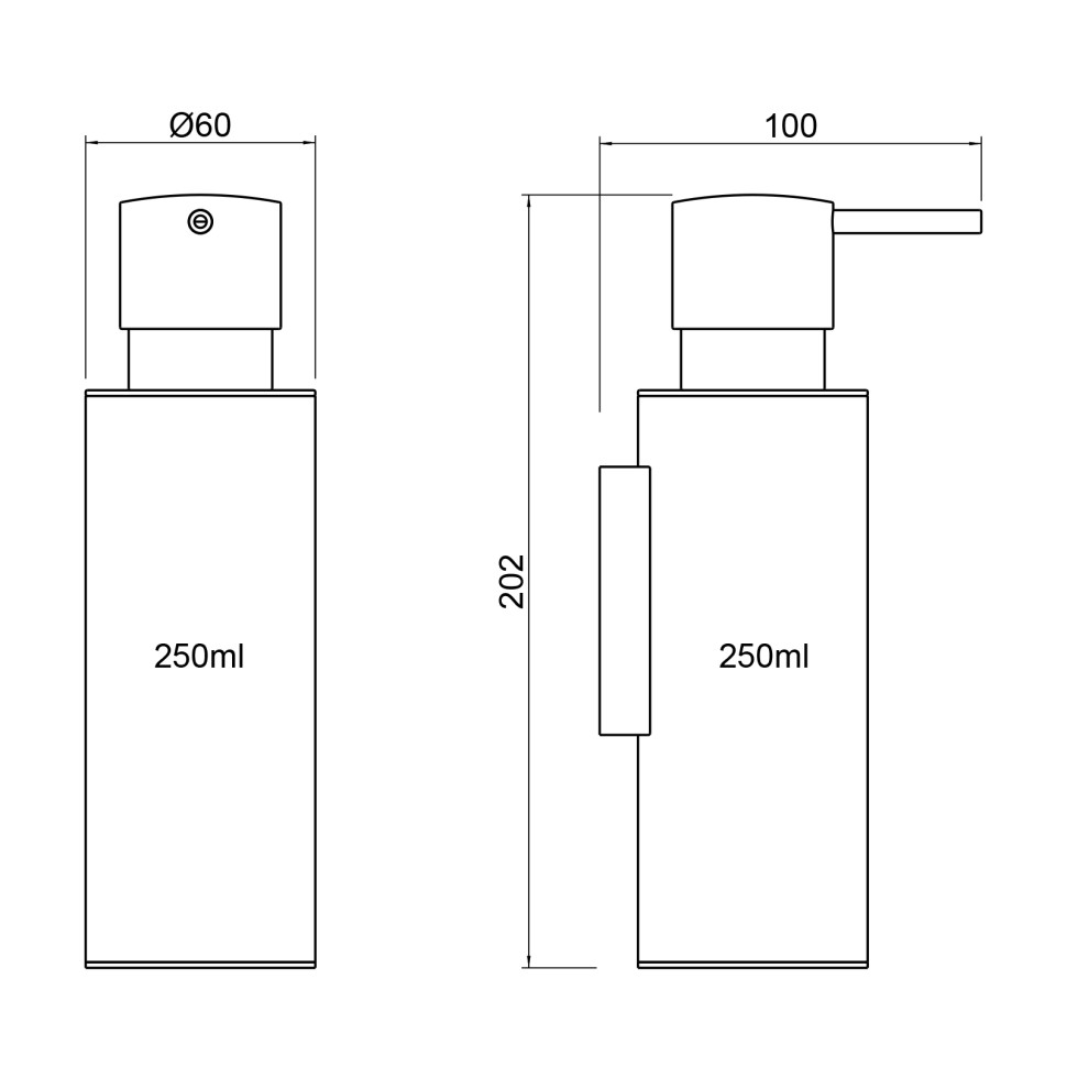 Дозатор Timo Saona 13339/00 хром
