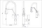 Смеситель EMAR ЕСВ 7012 ЕСВ 7012 Black