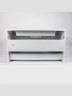 Тумба под раковину для ванной подвесная Uperwood Modul 95х44,4х55 см, белая/графит