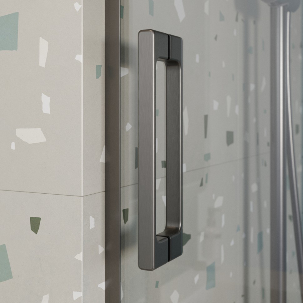 Душевая шторка на ванну CEZARES TANDEM-SOFT-VF-2-180/145-C-GM-IV