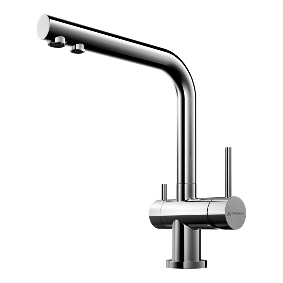 Смеситель для кухни Omoikiri Nagano-C латунь/хром