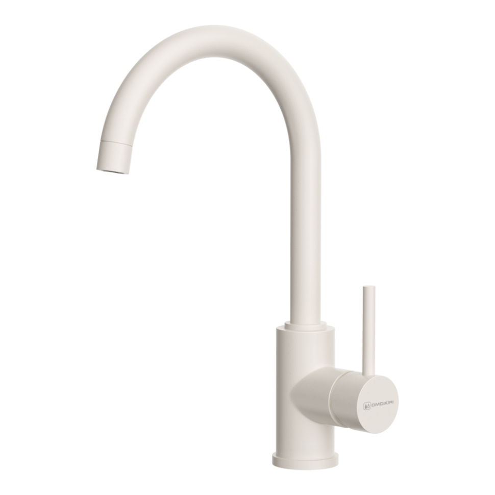 Смеситель для кухни Omoikiri Shinagawa-P-PA латунь/пастила