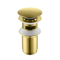 Донный клапан Timo 8011/20 золото шлифованное