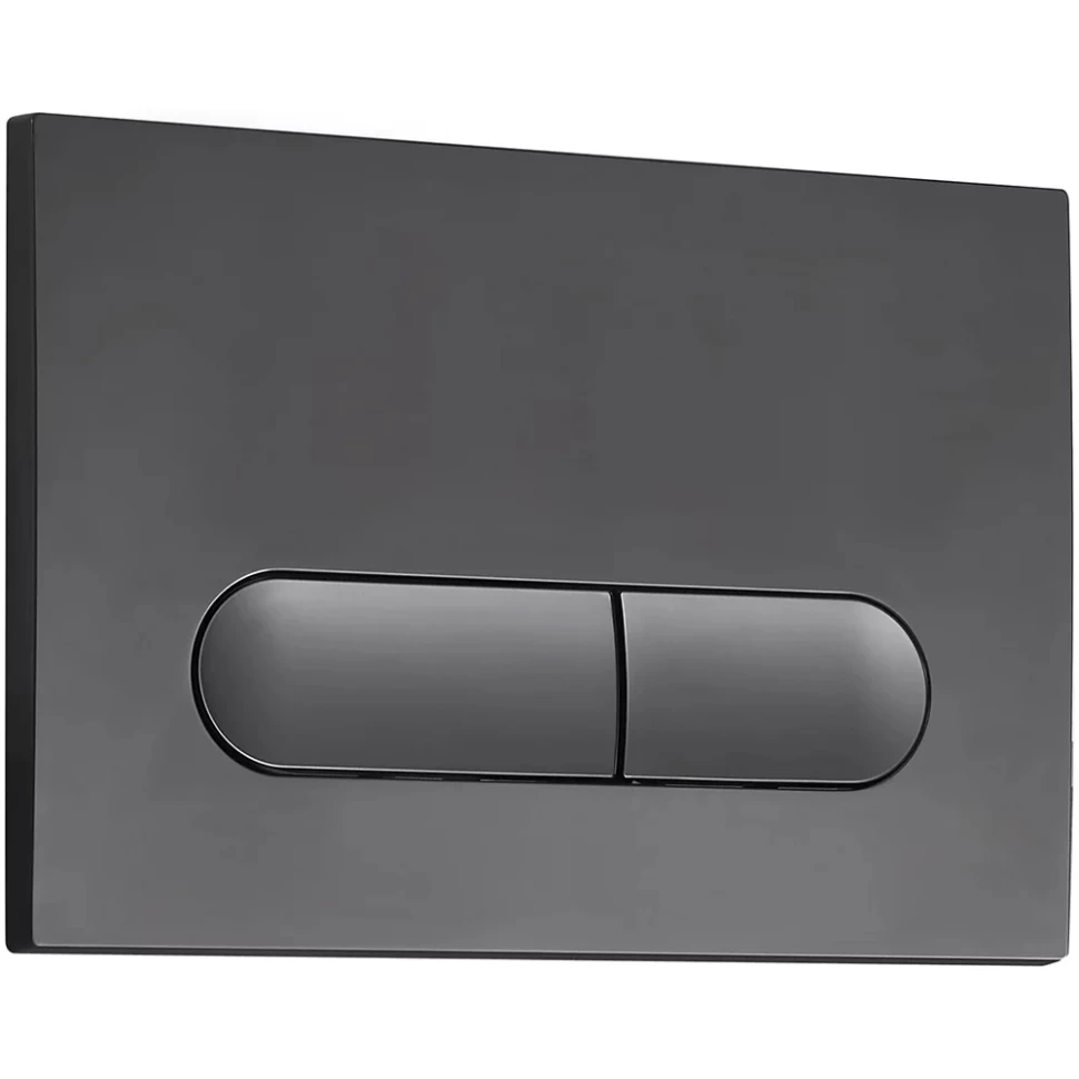 Кнопка смыва Veconi FLUSH V3, оружейная сталь матовая