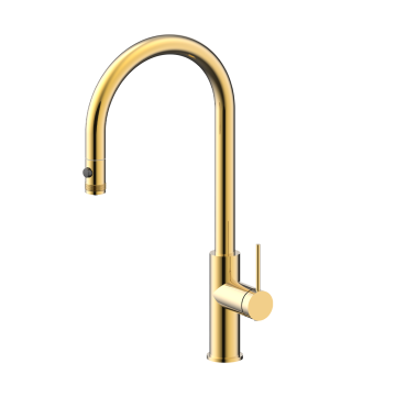 Смеситель для кухни GALANT, светлое золото, Ga213077-LG, Paulmark