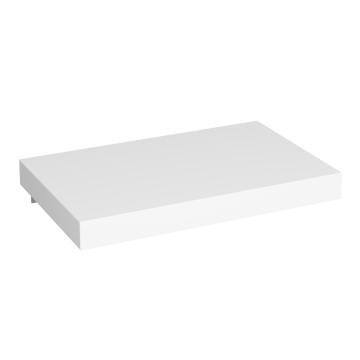 Столешница KUPÁLA PLATO 80 белая матовая , искусственный монолитный камень Solid Surface