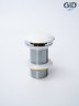 Донный клапан Gid без перелива Wh100 71101K белый 7x7x10