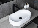 Раковина Gid N9020 51209 накладная белая 52.5x30.5x11.5