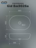Раковина Gid Bm9026a 53369 накладная черная матовая 60x40x15