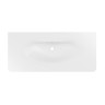 Раковина Vincea Caprise VCB-4CA120MWLG, Corian, цвет белый матовый + светло-серый матовый