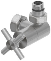 Вентиль 3D правый крест (G 1/2&quot; НР х G 3/4&quot; НГ)