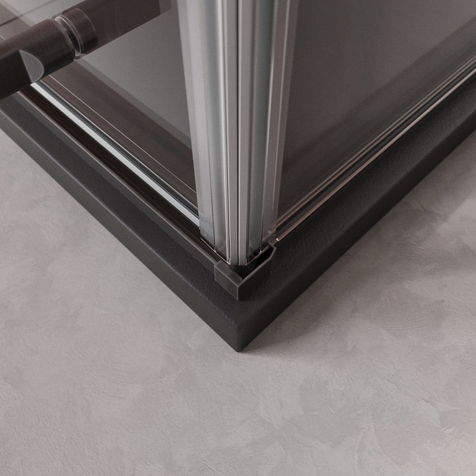 Душевой уголок Cezares LINER-AH-1-120/90-C-GM-L