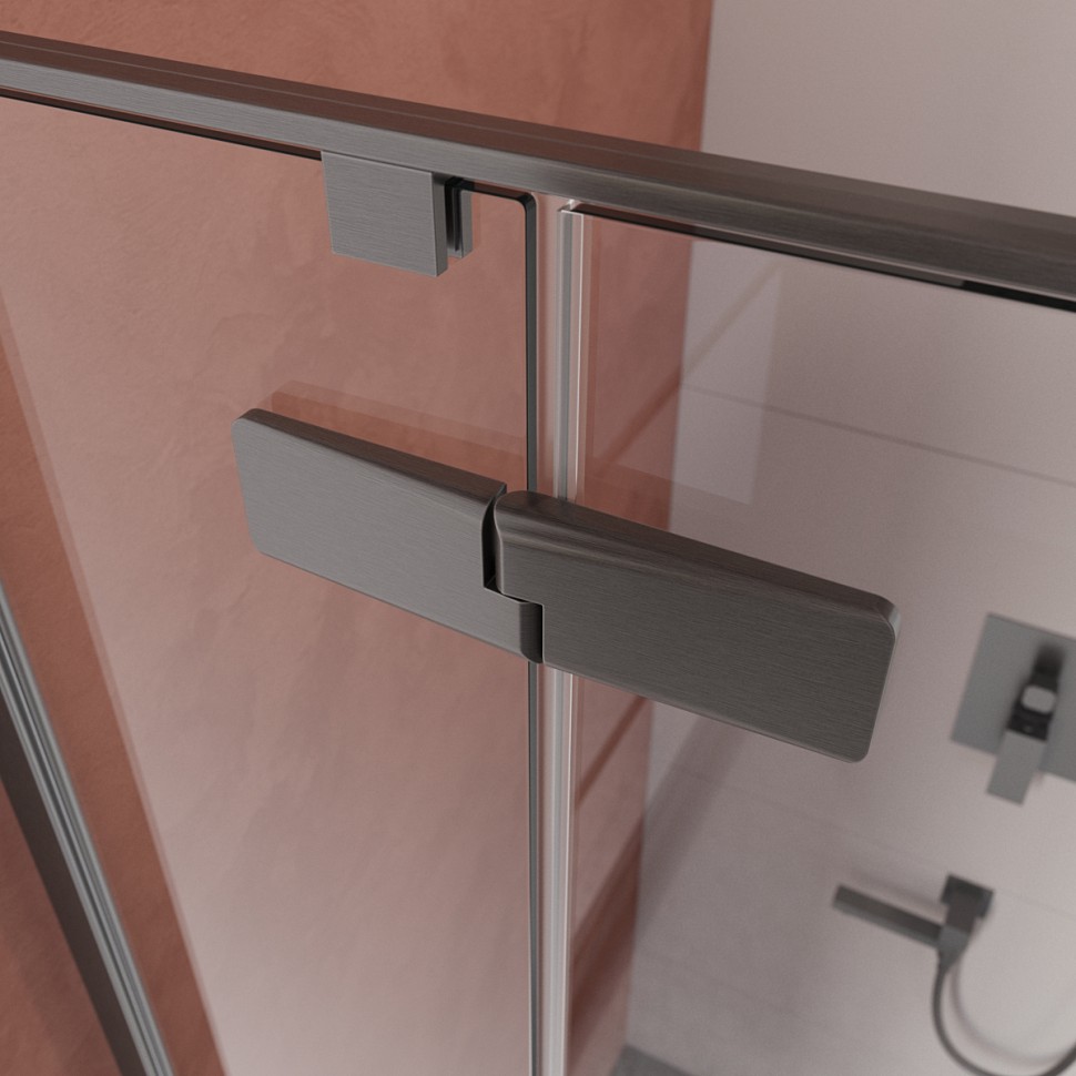 Душевой уголок Cezares LINER-AH-1-120/90-C-GM-L