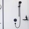 Угловая корзинка Hansgrohe AddStoris, 41741670, Черный матовый