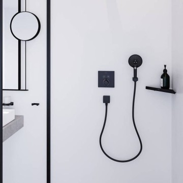 Угловая корзинка Hansgrohe AddStoris, 41741670, Черный матовый