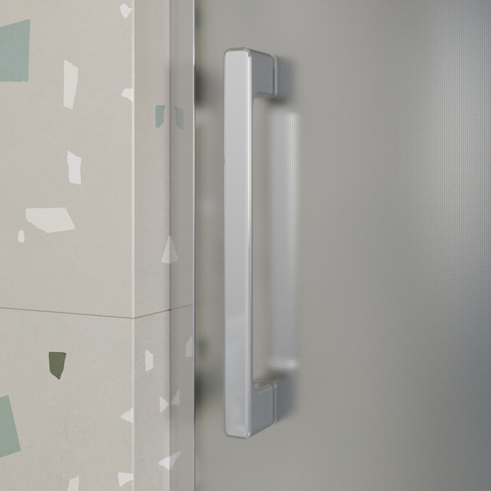 Душевая шторка на ванну CEZARES TANDEM-SOFT-VF-2-180/145-P-Cr