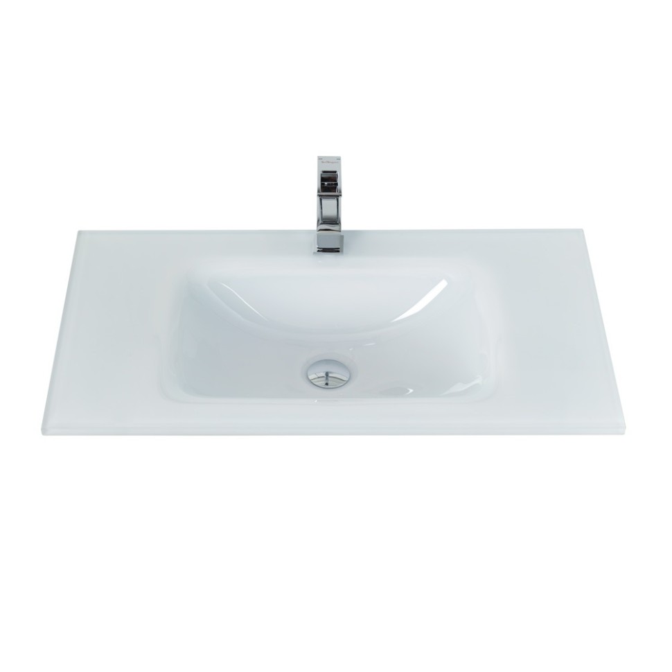 Стеклянная раковина BelBagno BB910/465-LV-VTR-BL