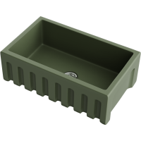 Кухонная мойка Omoikiri Mikura 76-OL Natceramic/olive