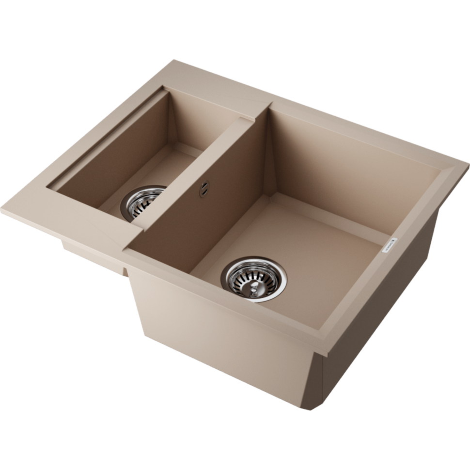 Кухонная мойка Omoikiri Sakaime 60-2-SA Tetogranit/бежевый