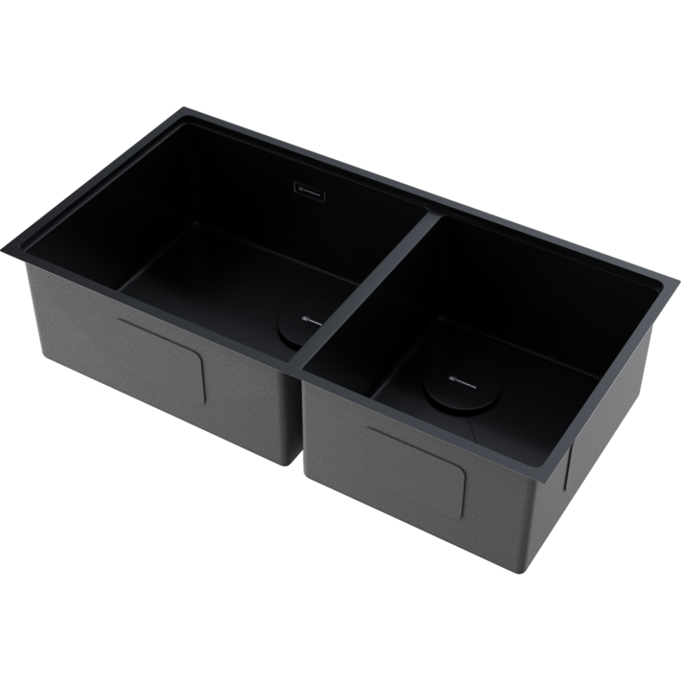 Кухонная мойка Omoikiri Taki 85-2-LB-U/IF Side-GB нерж. сталь/графит