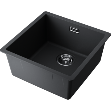 Кухонная мойка Omoikiri Yamakawa 45T-Integra-BL Tetogranit/черный