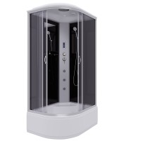 Душевая кабина Niagara Classic NG-2510-14RF (120х80х215) высокий поддон(40см),стекло тонированное,4 места