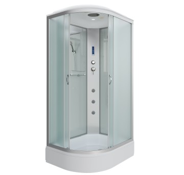 Душевая кабина Niagara Classic NG-33184-14RF (110х80х215) средний поддон(26см),стекло матовое,4 места