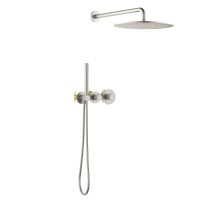 Душевая система встроенная с термостатом Timo Saona SX-2359/13SM никель