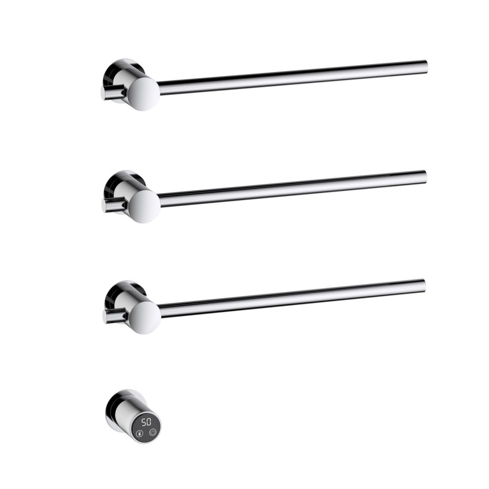 Полотенцесушитель электрический, встроенный Timo Saona 030/00SM хром