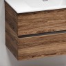Тумба подвесная SANCOS Urban 790х450х550, c двумя ящиками оснащенными доводчиками, дуб чарльстон , арт. UR80ECH