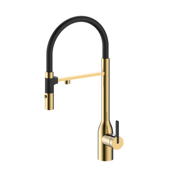 Смеситель для кухни MAGNETO ONE, светлое золото, Ma213188-LG, Paulmark